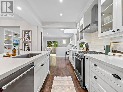 76 Melrose Avenue, Toronto, ON - Indoor Photo Showing Kitchen With Upgraded Kitchen