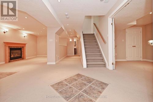 22 Carley Crescent, Barrie, ON - Indoor Photo Showing Other Room With Fireplace