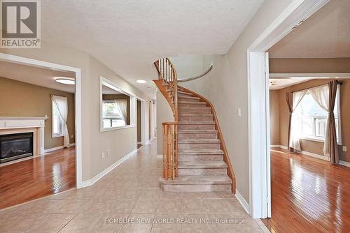 22 Carley Crescent, Barrie, ON - Indoor Photo Showing Other Room With Fireplace