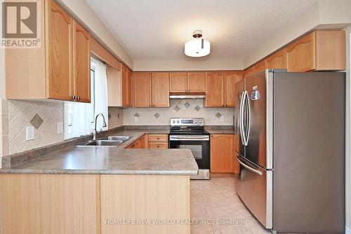 22 Carley Crescent, Barrie, ON - Indoor Photo Showing Kitchen With Stainless Steel Kitchen With Double Sink