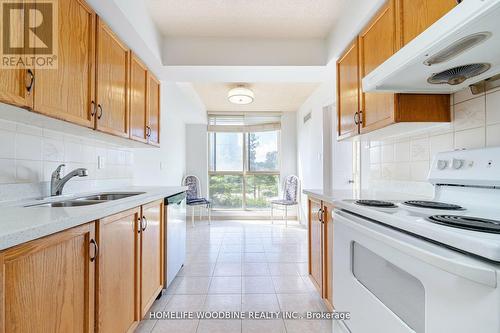 204 - 2901 Kipling Avenue, Toronto, ON - Indoor Photo Showing Kitchen With Double Sink