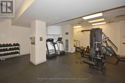 1005 - 1 Hickory Tree Road, Toronto, ON - Indoor Photo Showing Gym Room