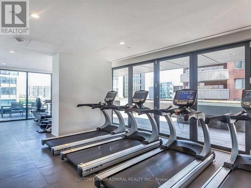 1609 - 159 Dundas Street E, Toronto, ON - Indoor Photo Showing Gym Room