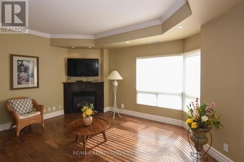 501 - 24 Chapel Street, Halton Hills, ON - Indoor With Fireplace