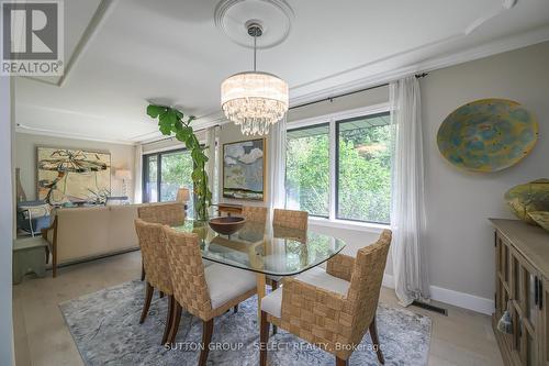 Large windows - loads of natural light. - 824 Clearview Avenue, London, ON - Indoor Photo Showing Dining Room