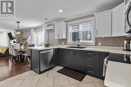 8 Mike Adam Place, St. John'S, NL - Indoor Photo Showing Kitchen With Double Sink With Upgraded Kitchen