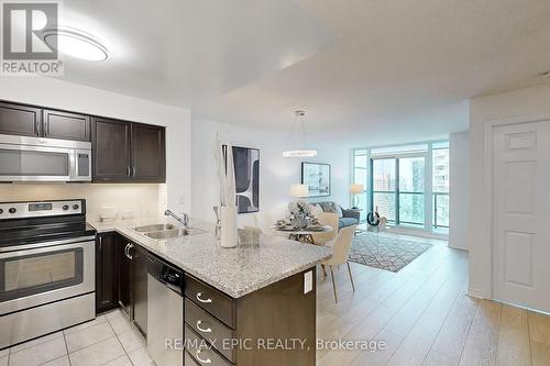 3305 - 19 Grand Trunk Crescent, Toronto, ON - Indoor Photo Showing Kitchen With Stainless Steel Kitchen With Double Sink