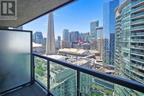 3305 - 19 Grand Trunk Crescent, Toronto, ON - Outdoor With Balcony With View