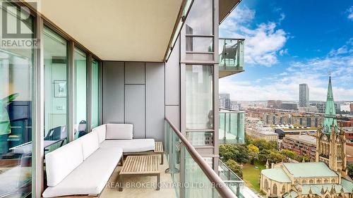 2402 - 33 Lombard Street, Toronto, ON - Outdoor With Balcony With Exterior