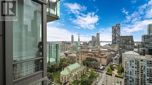 2402 - 33 Lombard Street, Toronto, ON - Outdoor With Balcony With View