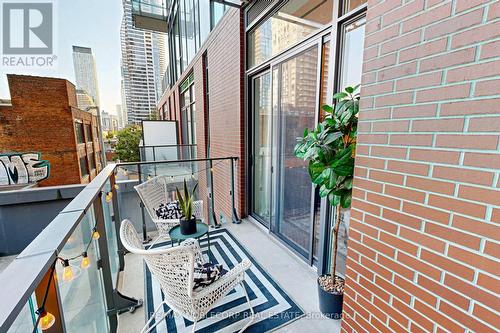 301 - 75 St Nicholas Street, Toronto, ON - Outdoor With Balcony With Exterior