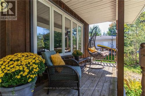 409 Mcnaughton Street, South Bruce Peninsula, ON - Outdoor With Deck Patio Veranda With Exterior