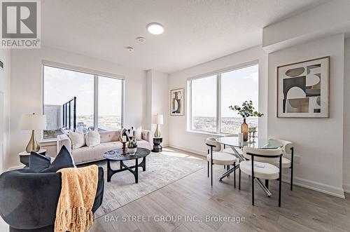 1101 - 3200 William Coltson Avenue, Oakville, ON - Indoor Photo Showing Living Room