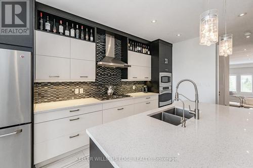 1083 Beach Boulevard, Hamilton, ON - Indoor Photo Showing Kitchen With Double Sink With Upgraded Kitchen