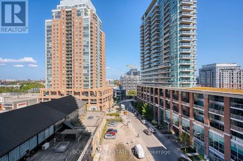 802 - 150 East Liberty Street, Toronto, ON - Outdoor With Facade