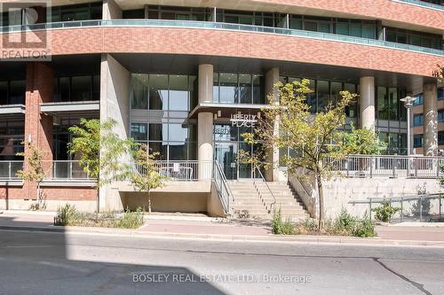 802 - 150 East Liberty Street, Toronto, ON - Outdoor With Balcony With Facade