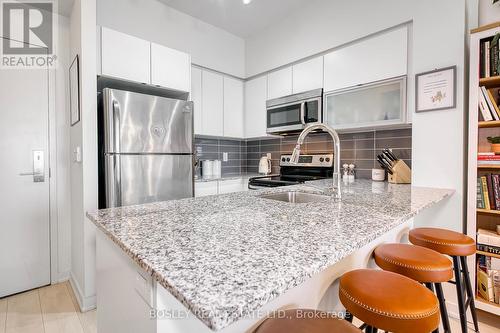 802 - 150 East Liberty Street, Toronto, ON - Indoor Photo Showing Kitchen With Upgraded Kitchen