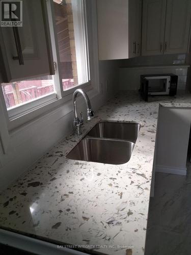 Main - 124 Cass Avenue, Toronto, ON - Indoor Photo Showing Kitchen With Double Sink