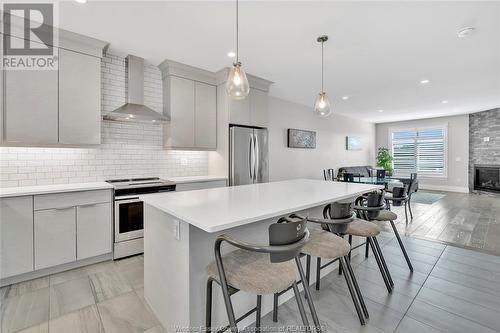 729 Brownstone Drive, Lakeshore, ON - Indoor Photo Showing Kitchen With Upgraded Kitchen