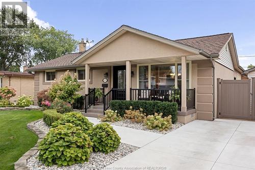 1577 St. Gabriel Crescent, Windsor, ON - Outdoor With Deck Patio Veranda With Facade