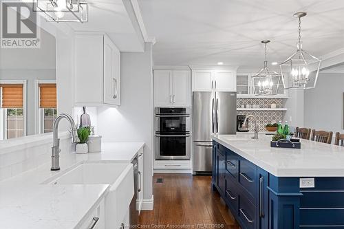 1577 St. Gabriel Crescent, Windsor, ON - Indoor Photo Showing Kitchen With Stainless Steel Kitchen With Upgraded Kitchen