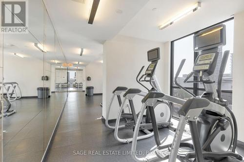 1608 - 1 The Esplanade, Toronto, ON - Indoor Photo Showing Gym Room