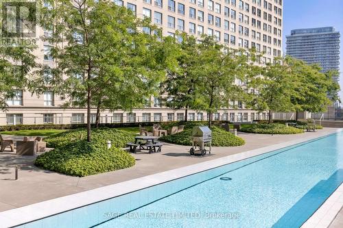 1608 - 1 The Esplanade, Toronto, ON - Outdoor With In Ground Pool