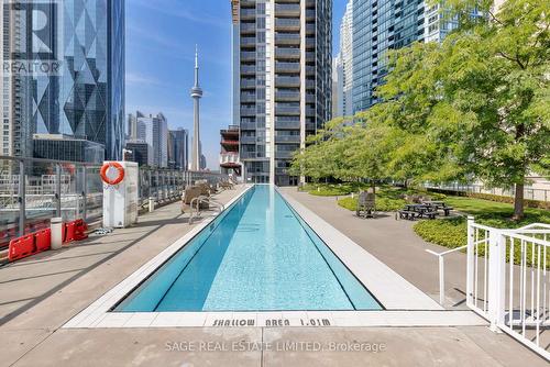 1608 - 1 The Esplanade, Toronto, ON - Outdoor With In Ground Pool