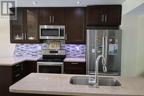 527 Donland Avenue, Toronto, ON - Indoor Photo Showing Kitchen With Double Sink With Upgraded Kitchen