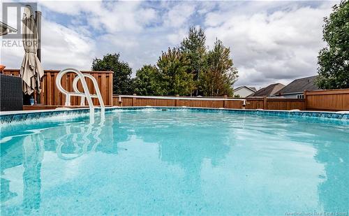 91 Larochelle, Dieppe, NB - Outdoor With Above Ground Pool