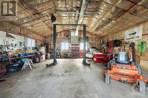 12420 Ormond Road, Winchester, ON - Indoor Photo Showing Garage