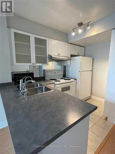 805 - 188 Doris Avenue, Toronto, ON - Indoor Photo Showing Kitchen With Double Sink