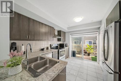 22 - 2500 Hill Rise Court, Oshawa, ON - Indoor Photo Showing Kitchen With Stainless Steel Kitchen With Double Sink With Upgraded Kitchen