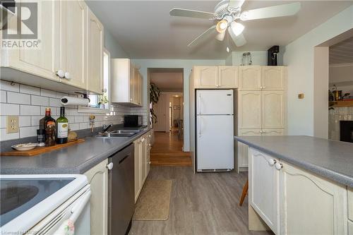 780 5Th Avenue E, Owen Sound, ON - Indoor Photo Showing Kitchen With Double Sink