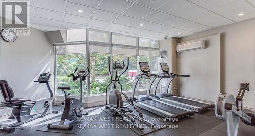 407 - 50 Kingsbridge Garden Circle, Mississauga, ON - Indoor Photo Showing Gym Room