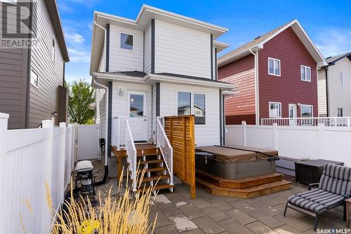 4454 Albulet Drive, Regina, SK - Outdoor With Deck Patio Veranda With Exterior