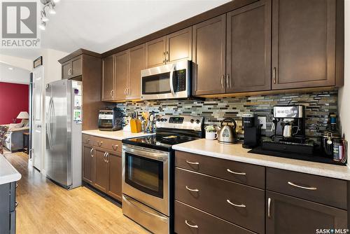 4454 Albulet Drive, Regina, SK - Indoor Photo Showing Kitchen With Stainless Steel Kitchen