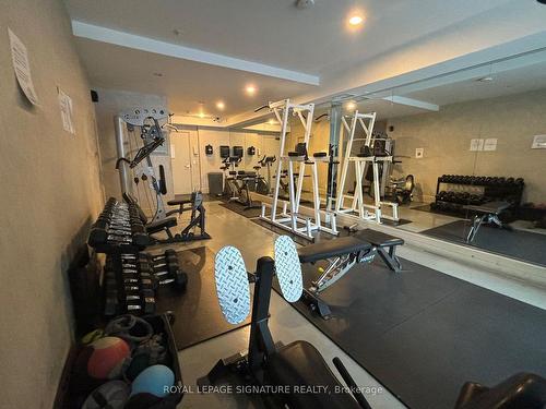 206-111 Elizabeth St, Toronto, ON - Indoor Photo Showing Gym Room