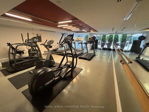 206-111 Elizabeth St, Toronto, ON - Indoor Photo Showing Gym Room