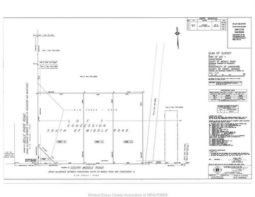 Pt 4-V/L South Middle Road, Lakeshore, ON 