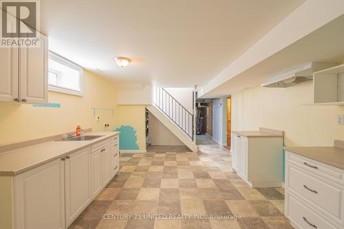 892 Elmdale Crescent, Peterborough (Northcrest), ON - Indoor Photo Showing Kitchen With Double Sink