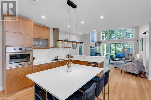 19 Walker Way, Sauble Beach, ON - Indoor Photo Showing Kitchen With Upgraded Kitchen