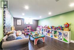 Large play room in basement - 