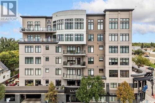 405 922 Broadway Avenue, Saskatoon, SK - Outdoor With Balcony With Facade