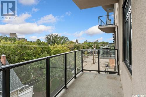 405 922 Broadway Avenue, Saskatoon, SK - Outdoor With Balcony With View With Exterior