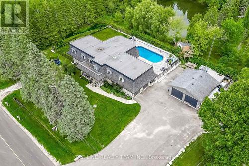 2749 13Th Line, Bradford West Gwillimbury, ON - Outdoor With In Ground Pool With View