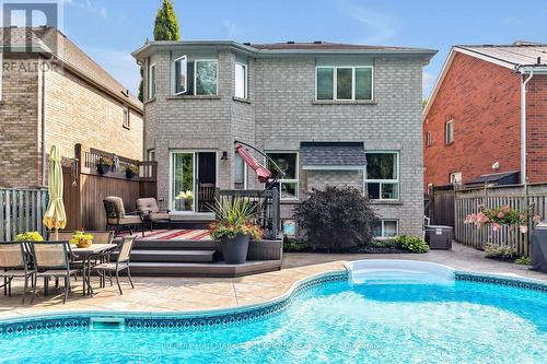 6 Redvers Street, Whitby (Williamsburg), ON - Outdoor With In Ground Pool With Deck Patio Veranda With Exterior