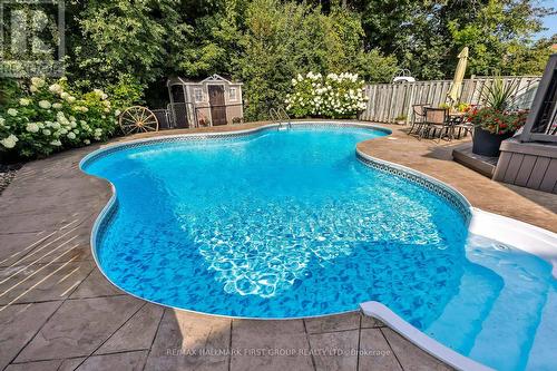 6 Redvers Street, Whitby (Williamsburg), ON - Outdoor With In Ground Pool With Deck Patio Veranda With Backyard