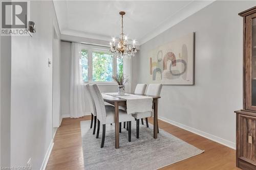 335 Meadowhill Road, Burlington, ON - Indoor Photo Showing Dining Room