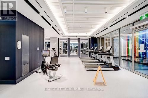 1022 - 118 Merchants' Wharf Avenue, Toronto, ON - Indoor Photo Showing Gym Room